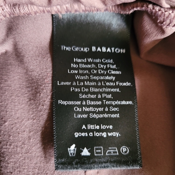 Aritzia The Group Babaton elastic waist cropped pants size small - Picture 10 of 12